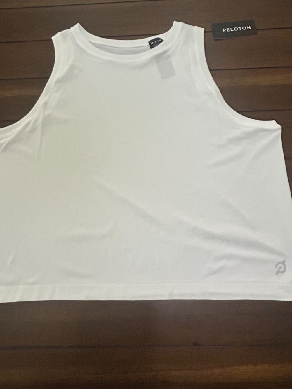 Peloton Seamless Muscle Tank White XL/XXL NWT